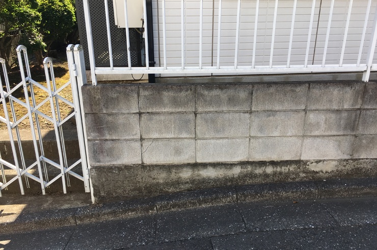 ブロック補修前