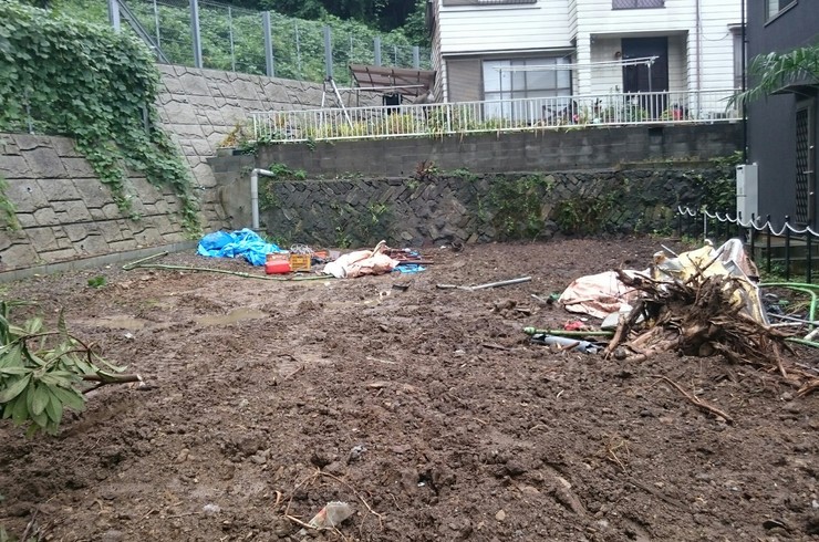 基礎解体後写真