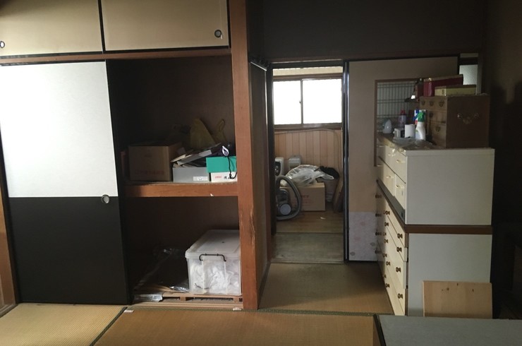 不用品片付け前写真