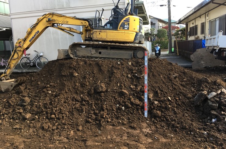 整地作業写真