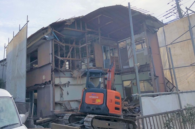 横浜　解体